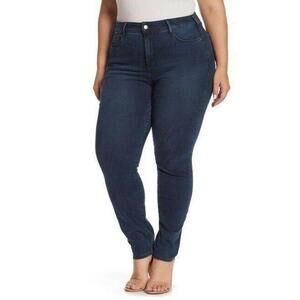 NYDJ women's Alina Uplift Skinny Jeans Plus Size 24W in blue $179